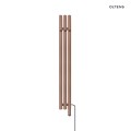 Oltens Stang (e) grzejnik elektryczny 120x15 cm miedź szczotkowana 55131610