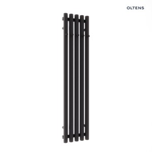 Oltens Stang grzejnik łazienkowy 120x26 cm czarny mat 55033300