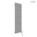 Oltens Stang (e) grzejnik elektryczny 180x48 cm nikiel 55130910