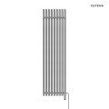 Oltens Stang (e) grzejnik elektryczny 180x48 cm nikiel 55130910