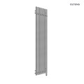 Oltens Stang (e) grzejnik elektryczny 180x37 cm nikiel 55129910