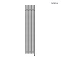 Oltens Stang (e) grzejnik elektryczny 180x37 cm nikiel 55129910