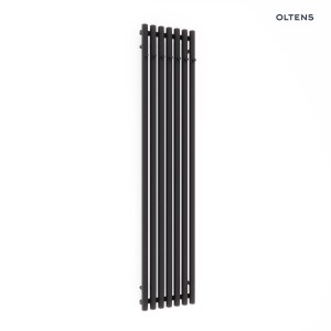 Oltens Stang grzejnik łazienkowy 180x37 cm czarny mat 55029300