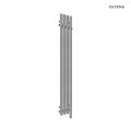 Oltens Stang (e) grzejnik elektryczny 150x20,5 cm nikiel 55120910