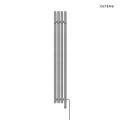 Oltens Stang (e) grzejnik elektryczny 150x20,5 cm nikiel 55120910