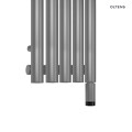 Oltens Stang (e) grzejnik elektryczny 150x26 cm nikiel 55121910