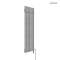 Oltens Stang (e) grzejnik elektryczny 150x37 cm nikiel 55128910