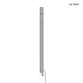 Oltens Stang (e) grzejnik elektryczny 180x9,5 cm nikiel 55110910