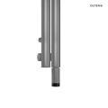 Oltens Stang (e) grzejnik elektryczny 180x9,5 cm nikiel 55110910