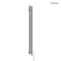 Oltens Stang (e) grzejnik elektryczny 180x15 cm nikiel 55111910