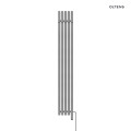 Oltens Stang (e) grzejnik elektryczny 180x26 cm nikiel 55117910