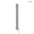 Oltens Stang (e) grzejnik elektryczny 150x15 cm nikiel 55119910