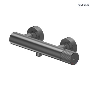 Oltens Hamnes bateria prysznicowa ścienna grafit 33005400