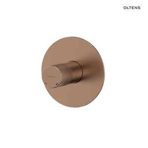 Oltens Hamnes bateria prysznicowa podtynkowa kompletna miedź szczotkowana 33105610