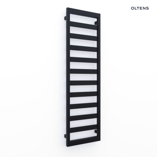 Oltens Benk grzejnik łazienkowy 139x40cm czarny mat 55037300