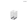 Oltens Lun kosz cargo do szafki 40 cm chrom 69902100