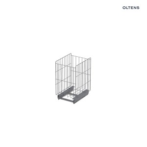 Oltens Lun kosz cargo do szafki 40 cm chrom 69902100