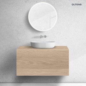 Zestaw Oltens Lun szafka podumywalkowa 100 cm z blatem dąb 68736060