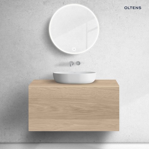 Zestaw Oltens Lun szafka podumywalkowa 100 cm z blatem dąb 68736060