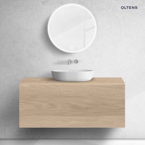 Zestaw Oltens Lun szafka podumywalkowa 120 cm z blatem dąb 68737060