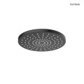 Oltens Pluva deszczownica 25 cm czarny mat 37010300