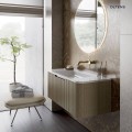 Oltens Hamnes umywalka 100x46,1 cm prostokątna meblowa PureSurface biały połysk 40214000