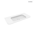Oltens Hamnes umywalka 100x46,1 cm prostokątna meblowa PureSurface biały mat 40214900