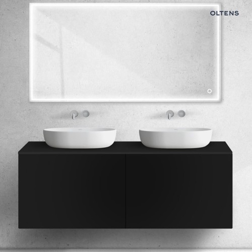 Oltens Lun szafka podumywalkowa 140 cm czarny mat 60040300