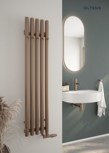 Oltens Luma umywalka 59,5x44 cm owalna ścienna z powłoką SmartClean biała 41508000