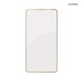 Oltens Nordlis lustro 60x120 cm prostokątne z oświetleniem od tyłu z matą grzewczą mosiądz szczotkowany 64121510