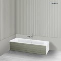 Oltens BordMag panel frontowy do wanny 180 cm biały 19007000