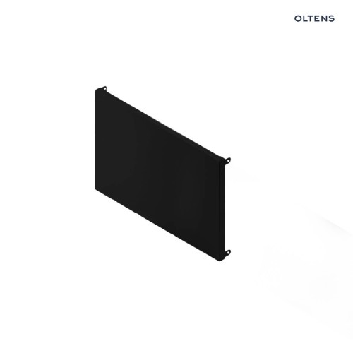 Oltens BordMag panel boczny do wanny 75 cm czarny mat 19009300