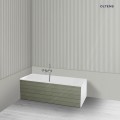 Oltens BordMag zestaw paneli wannowych 170x70 cm biały 19014000