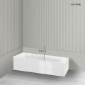 Oltens BordMag zestaw paneli wannowych 180x80 cm biały 19016000