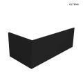 Oltens BordMag zestaw paneli wannowych 150x70 cm czarny 19012300