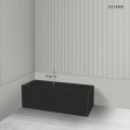 Oltens BordMag zestaw paneli wannowych 150x70 cm czarny 19012300