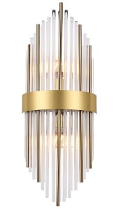 LAMPA APP1761-1W BRUSH GOLD